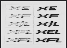 适用于捷豹改装XEL XFL XJL XE XF XJ字母排量标X系列后尾标车标