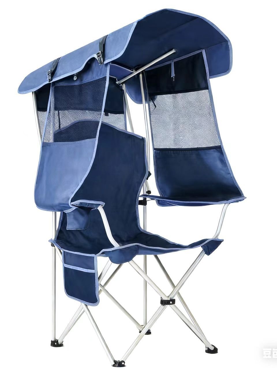 silla plegable al aire libre sombra de sol sombra de lluvia reposabrazos silla de camping respaldo portátil barbacoa picnic ocio playa silla de pesca