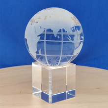 水晶订购摆件水晶球桌面工艺品 水晶球批发可制作logo 纪念品