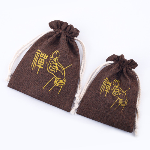 Wholesale bead bags, cultural toys, cloth bags, jewelry bags, prayer beads, drawstring pockets, small cloth bags for gift storage