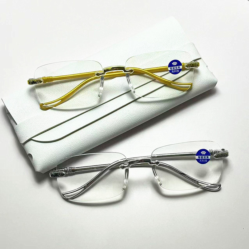 New Smart Zoom Reading Glasses with Automatic Adjustment of Prescription, Ultra-Light, Frameless, Fashionable, High-Definition, Anti-Blue Light Reading Glasses New Smart Zoom Reading Glasses with Automatic Adjustment of Prescription, Ultra-Light, Frameless, Fashionable, High-Definition, Anti-Blue Light Reading Glasses