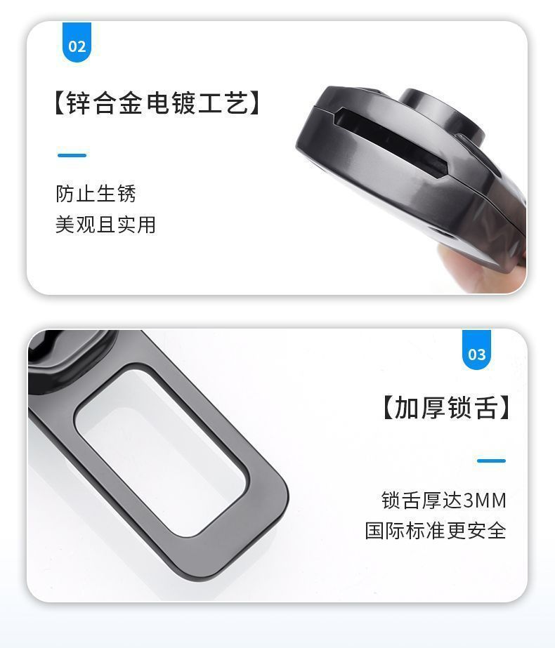 Cross-Border Car Seat Belt Clip Extender Buckle Multifunctional Connector Safety Belt Clip