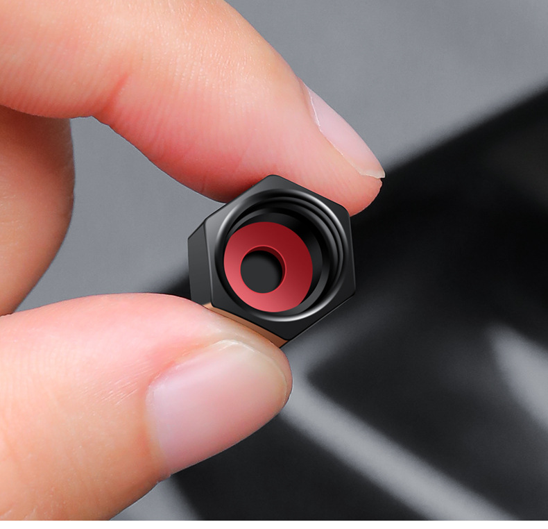 Suitable for Wenjie M5/M7/M9 Car Tire Valve Cap Metal Dust Cover Cap Modified Decorative Valve Core Cover