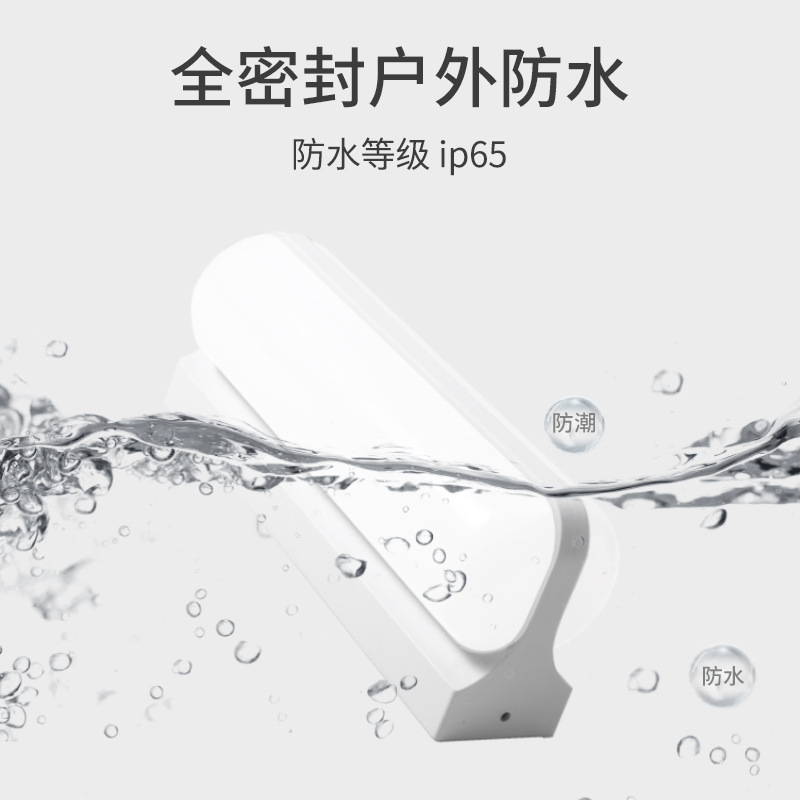 LED防水壁灯简约户外庭院露台楼梯灯大门口防雨室外防潮灯壁灯