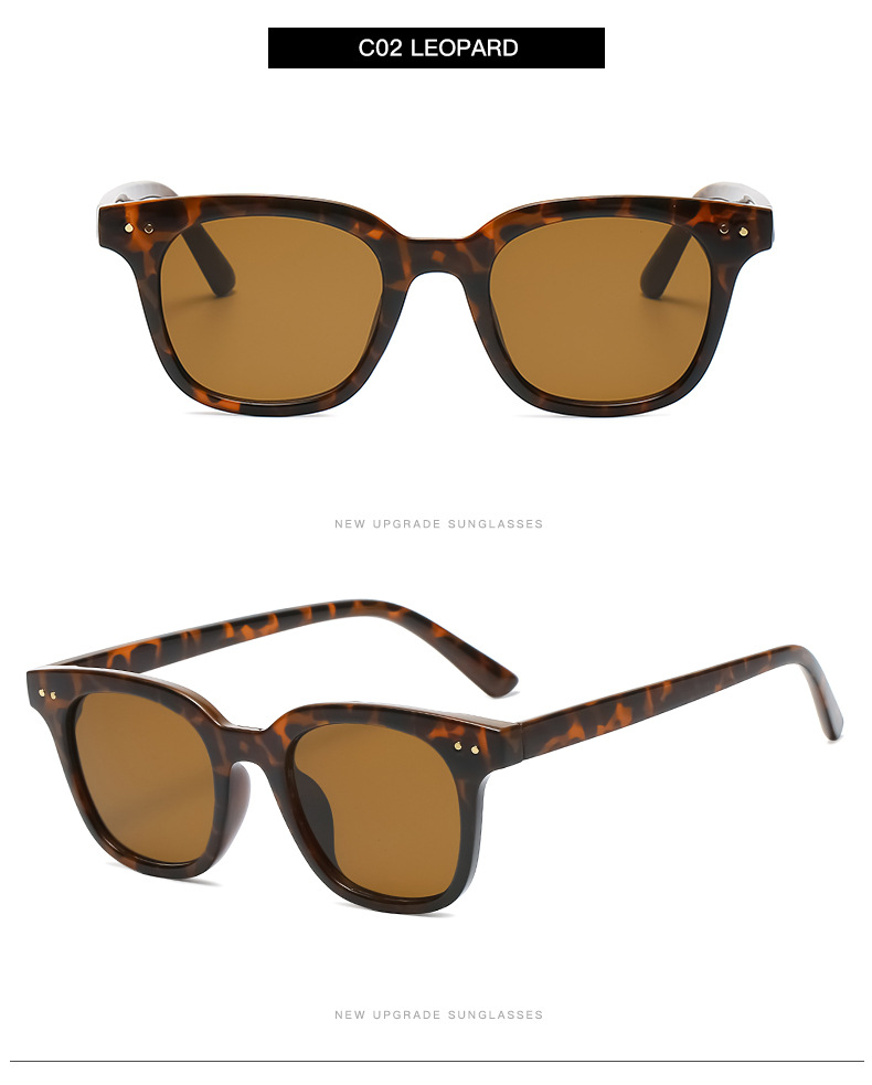 45g Weight Sunglasses Classification UV400 Protection Lens Material Outdoor Occasion Plastic Material Geometric Pattern Unisex Gender Elegant, Fashion, Simple Style Style Grey, Pink, Leopard, Black Color Elegant Fashion Simple Style Geometric UV400 Protection Women's Sunglasses 7
