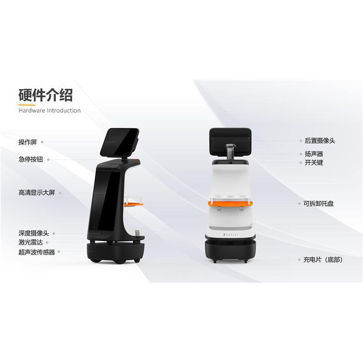 酒店公司前台展厅迎宾接待送物 引导智能接待机器人