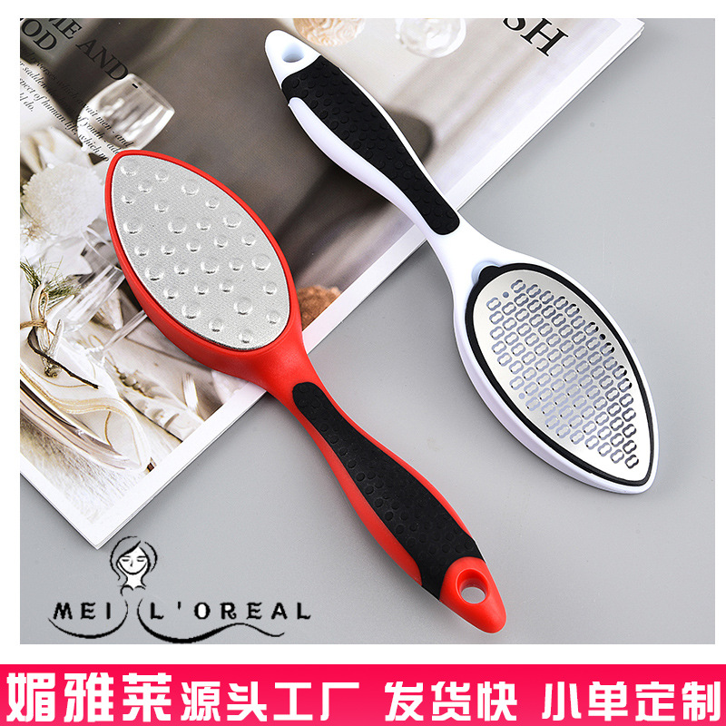 Spot new stainless steel foot board to remove the dead skin grinding…