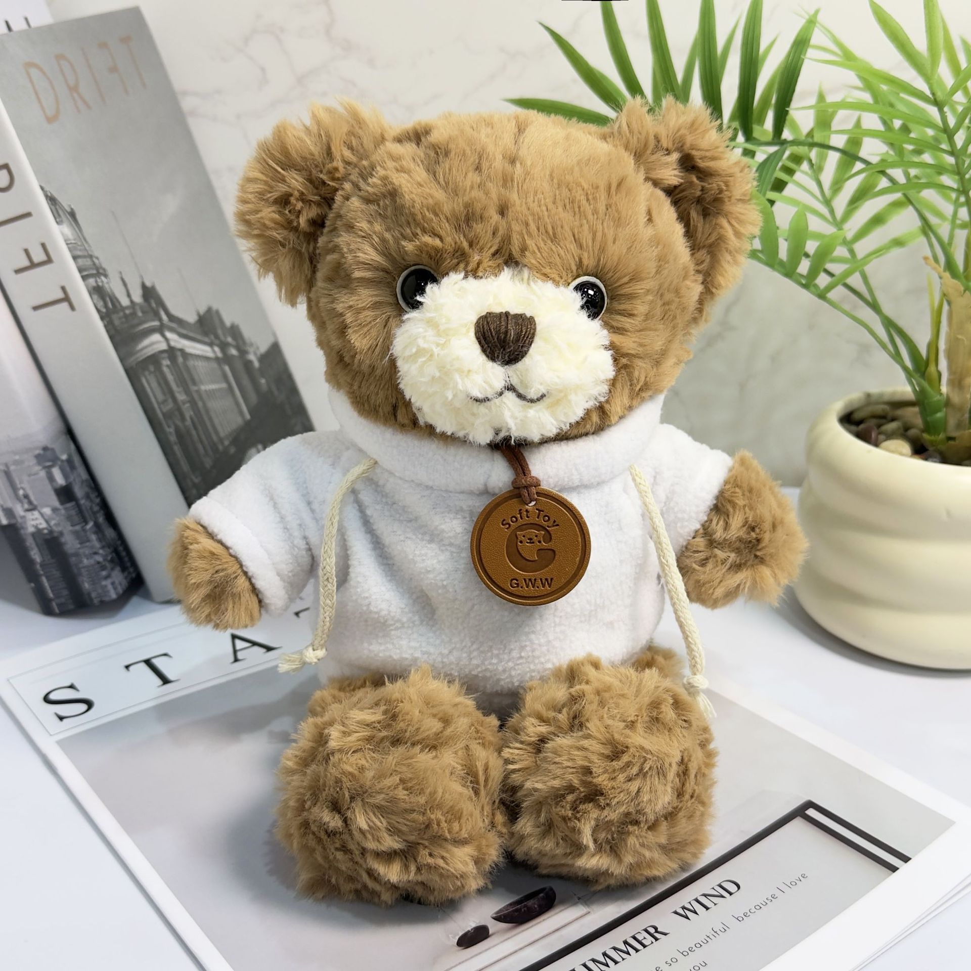 Vestido Teddy Bear suéter Teddy Bear camiseta actividad regalo juguete de peluche impresión LOGO