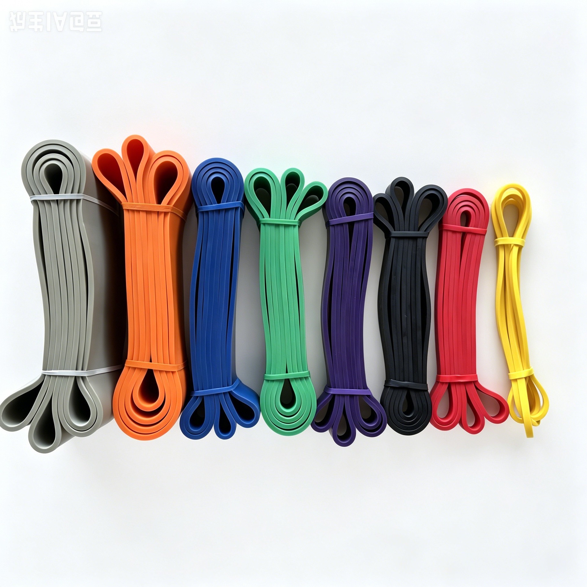 Color aleatorio 2080 correa de resistencia de látex de acondicionamiento físico calentamiento estiramiento preferido