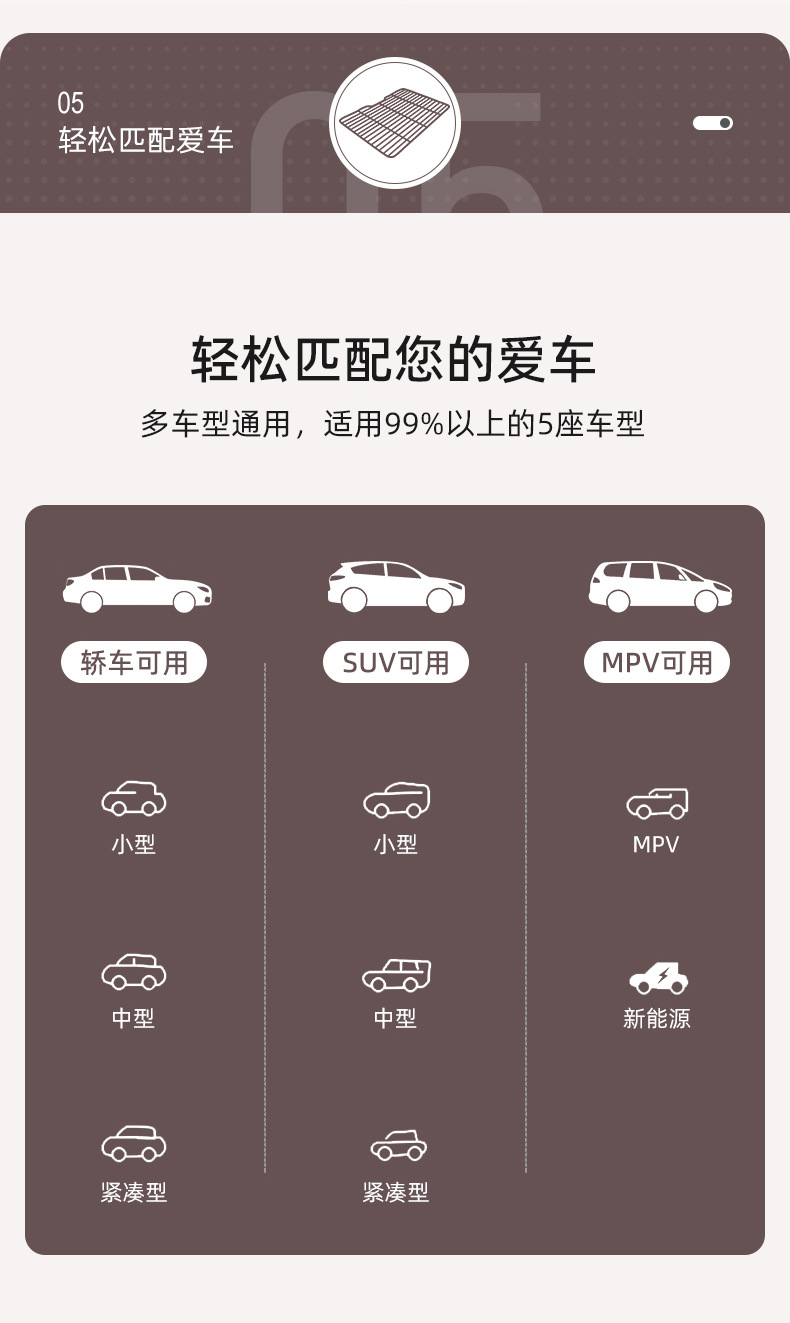 Car Travel Bed, Thickened Portable Non-Inflatable Car Suv Rear Seat Sleeping Pad, Folding Bed, Car Back Seat Mattress