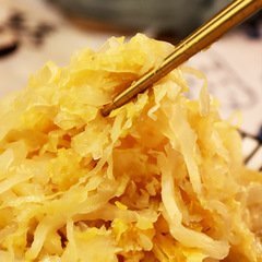 Shengjing Northeast Grandma's Pickled Chinese Cabbage 500g Northeast Pickled Chinese Cabbage Big Tank Pickled Chinese Cabbage Strand Bagged