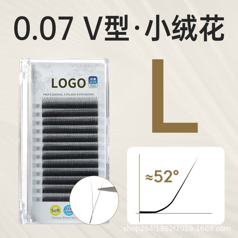 Fabricantes de flores de veludo pequeño trolevo de cuatro hojas injerto transfronterizo pestañas falsas 3D4D5D super suave tienda de pestañas especiales