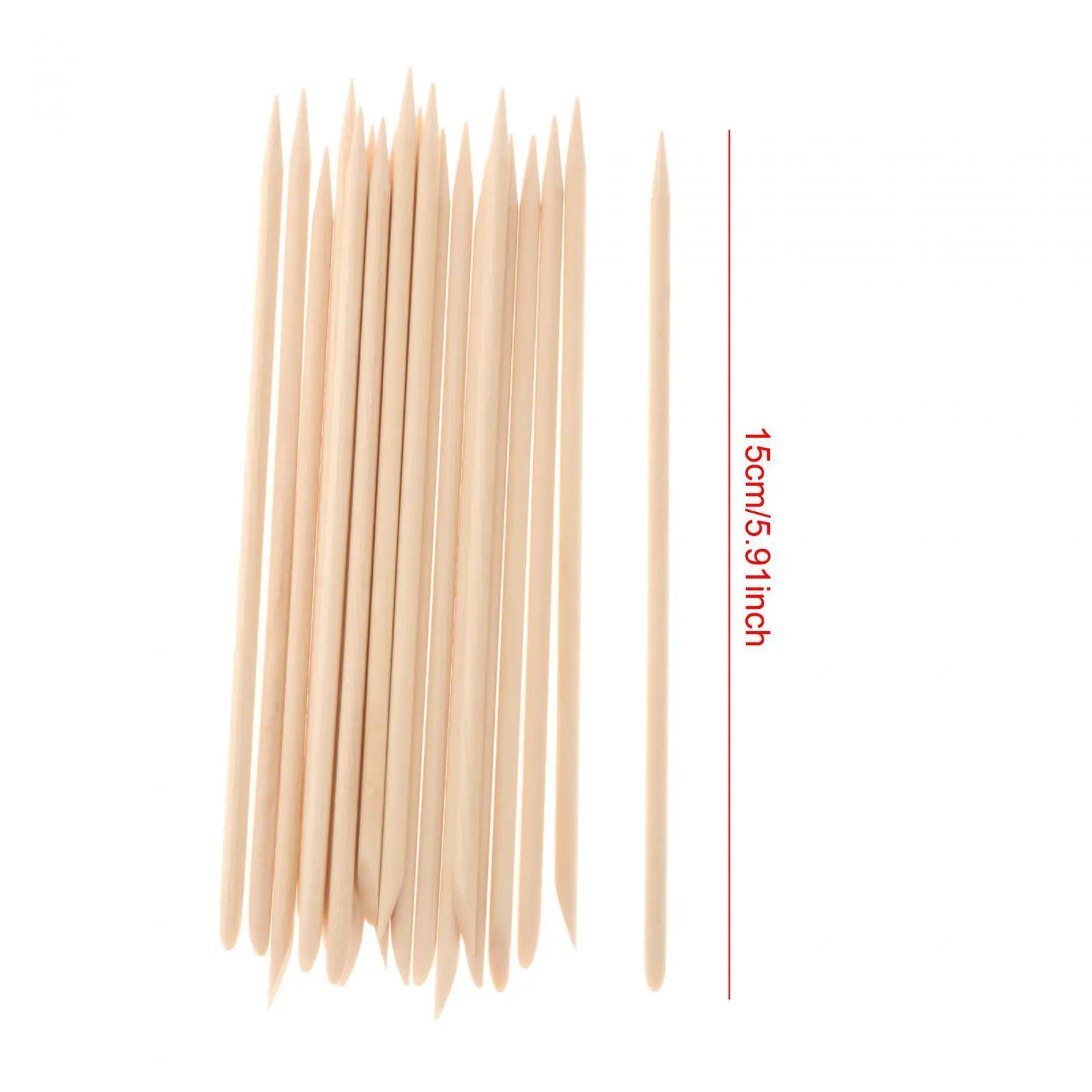 修表工具 20支装清洁柳木 20pc手表机芯缝隙淤泥清洁棒 钟表工具