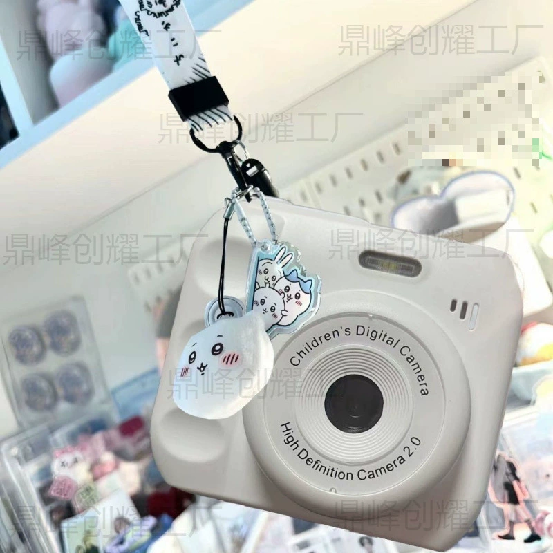 Мгновенная камера Polaroid, двойная камера с вспышкой и видео, детский милый дизайн, 32–128 ГБ