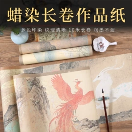 画纸、画布;仿古书画;卡贴