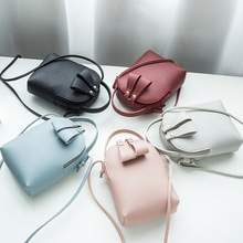 女式包包日韩新款迷你手提小包休闲PU女包斜跨手机包 Women's bag