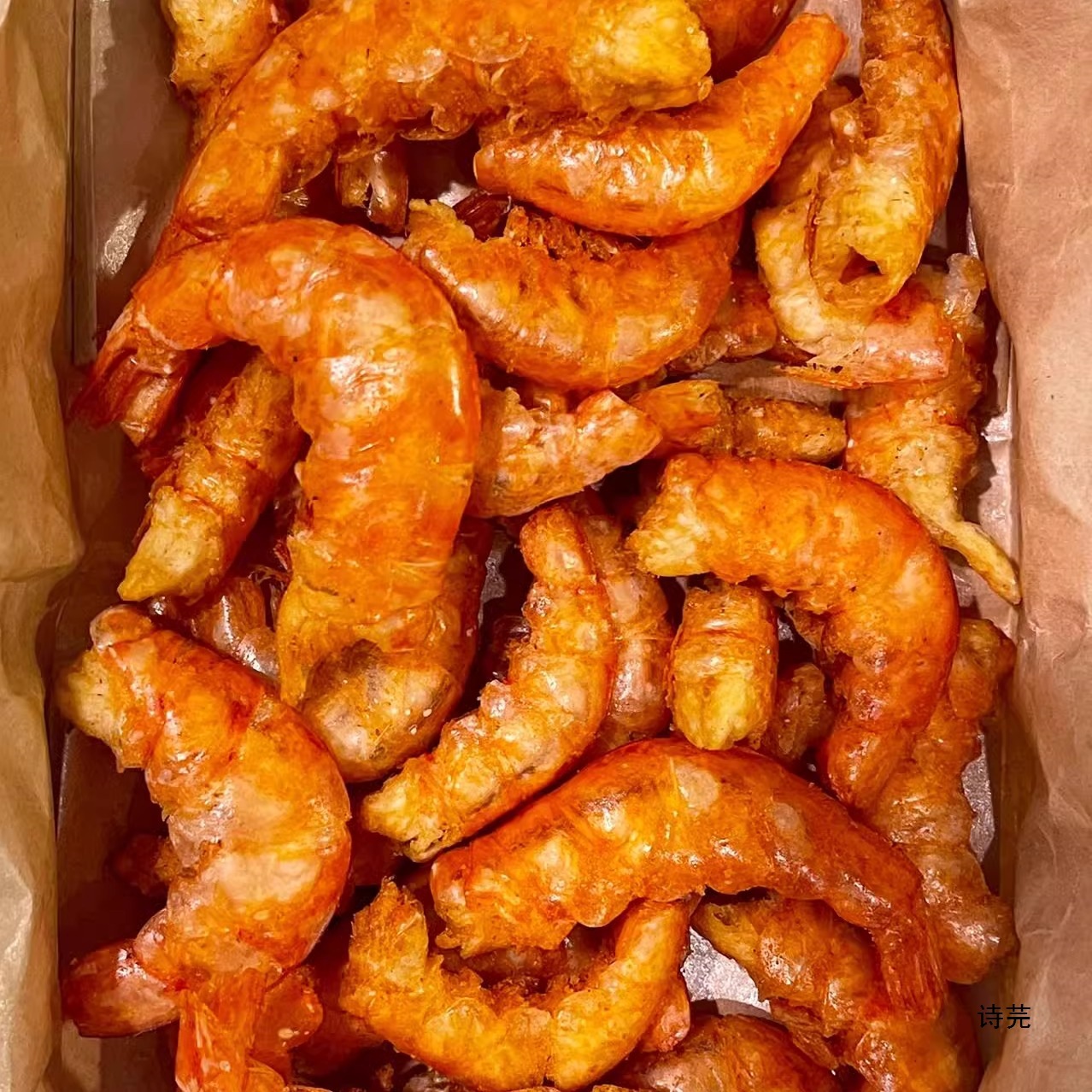 岛屿海味烤海虾舟山产香酥鲜虾干烤虾干脆脆虾开袋即食海鲜熟食