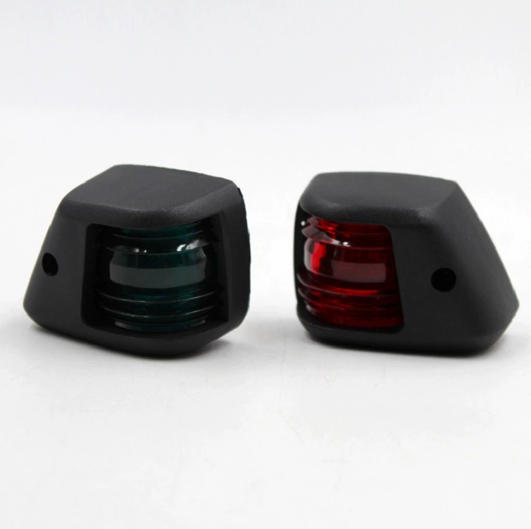 2025 черный зеленый свет на правой стороне порта красный свет вольфрамовая проволока светодиодная яхта парусный светофор