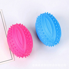 Factory Wholesale Rugby TPR Pet Dog Toys Teddy Golden Retriever Chew-resistant Dog Toys