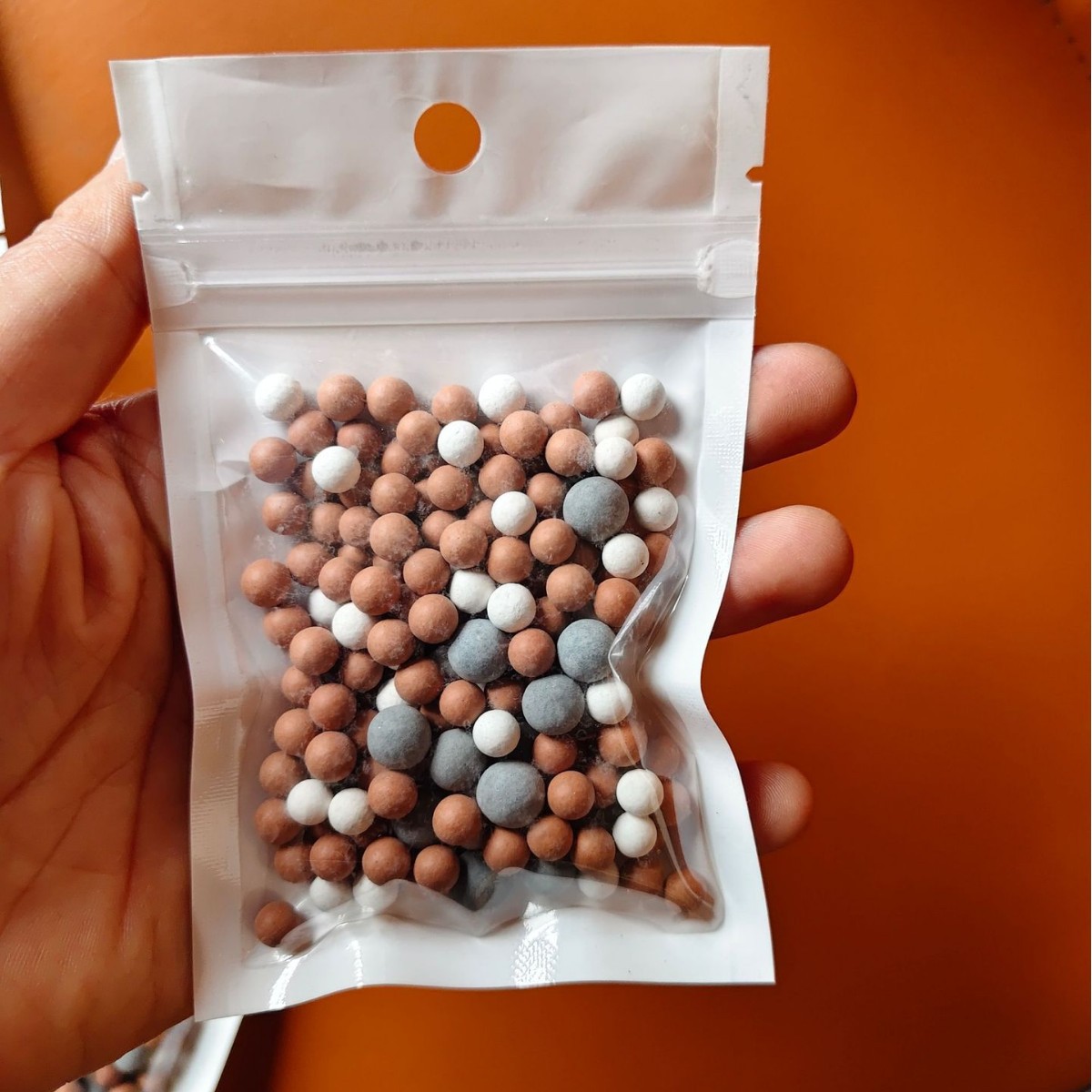花洒净水替换球克装负离子能量球洗澡过滤水矿物质球跨境