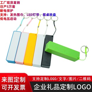 Portable Lipstick Perfume Capsule Mobile Power Supply Mini Compact Portable Mobile Phone Plastic Power Bank Gift logo