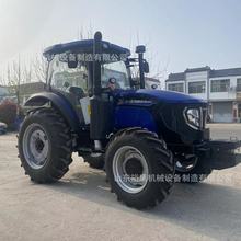 雷沃欧豹M1204-5X(G4)四驱农用大型拖拉机120马力犁地旋耕灭茬机