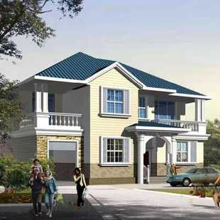 Light Steel Villa Integrated House Assembled Movable Room Steel Structure Frame Keel Main Material One-Stop Supply Service