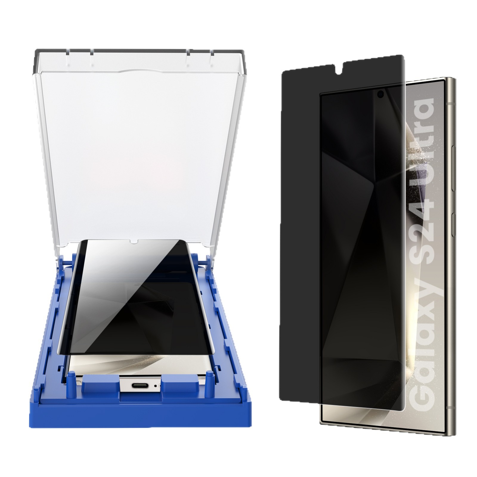 Aplicable a Samsung SamsungS23Ultra/22/21/20 +/20 superficie curva tire de la cabina libre de polvo película de pantalla completa