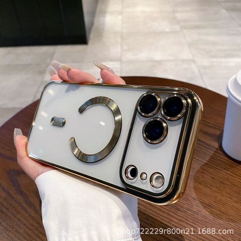 磁吸适用苹果17PROMAX保护套自带镜头膜17Ari软壳iPhone17手机壳|undefined