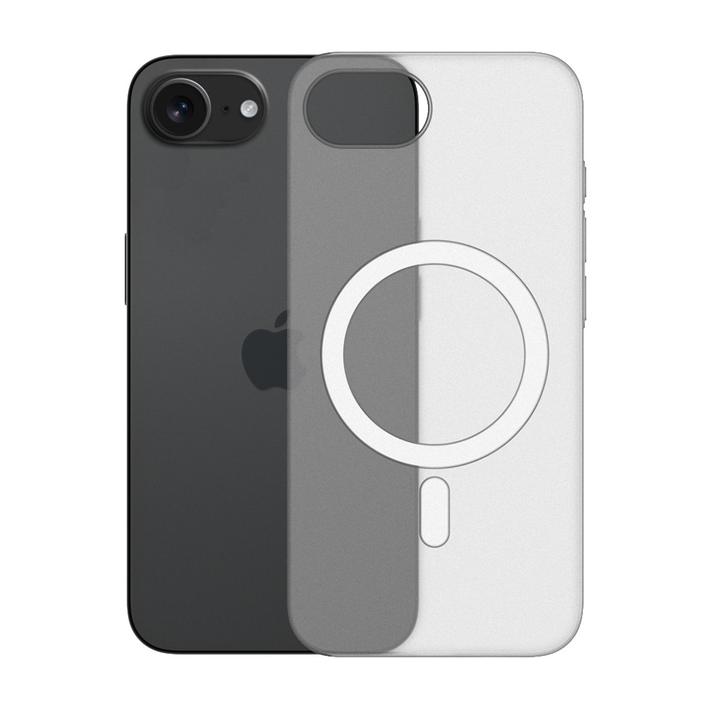 Fábrica de fuente para gran agujero Apple iPhone 16E ultra delgado PP esmaltado imán verdadero caso de teléfono magnético