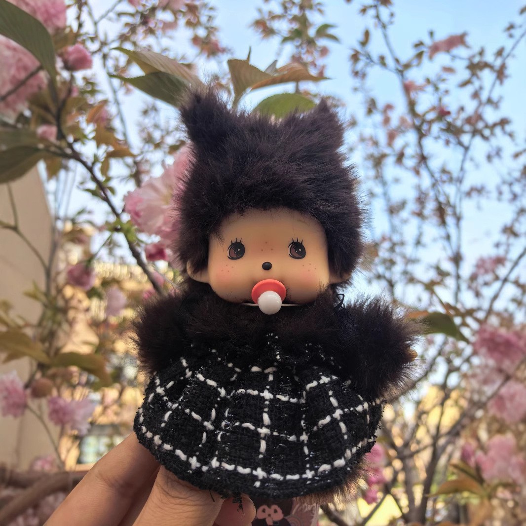 Monchhi-chi Pendant With Pants Outfit Creative Plush Doll Toy Clothes_voghion.com