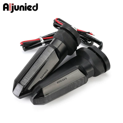 Suitable for Honda Nc700 Cb400X Motorcycle Turn Signal Led Turn Signal Cbr600Rr Turn Indicator Light (Dönmə işıqları) - smoke-gray