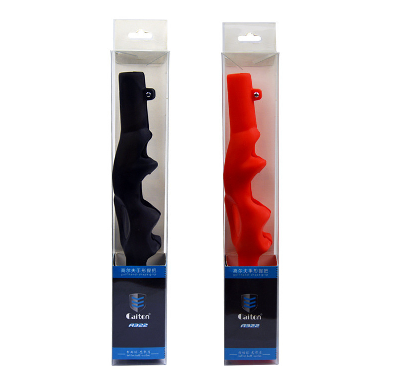 Golf hand grip set for beginners to correct grip posture correction aid rubber training hand grip
