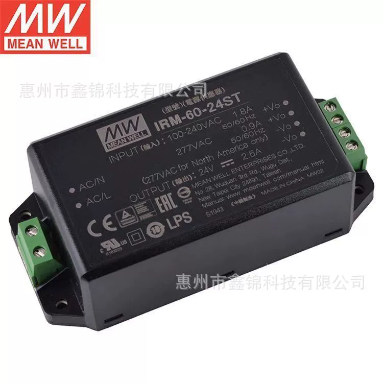 Taiwan Mingwei IRM-60-24 компактный модуль питания AC-DC высокой плотности мощности 24В 2.5А