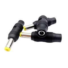DC3.5*1.35 Male to 5.5*2.5 Female Coaxial Adapter Straight DC to AC Power Converter Plug