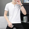 Fashionable T-shirt, top, decorations, long sleeve, Korean style