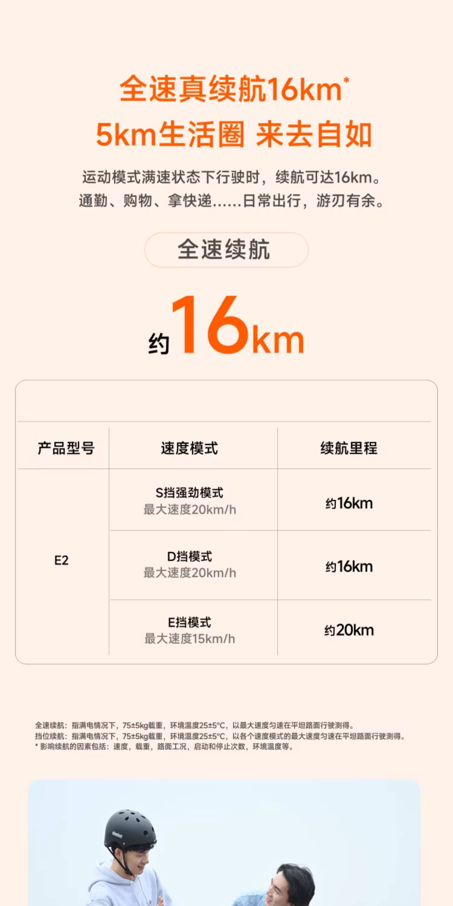 Ninebot E2 Electric Scooter White E2Plus Foldable Portable Pro for Adults Campus Transportation