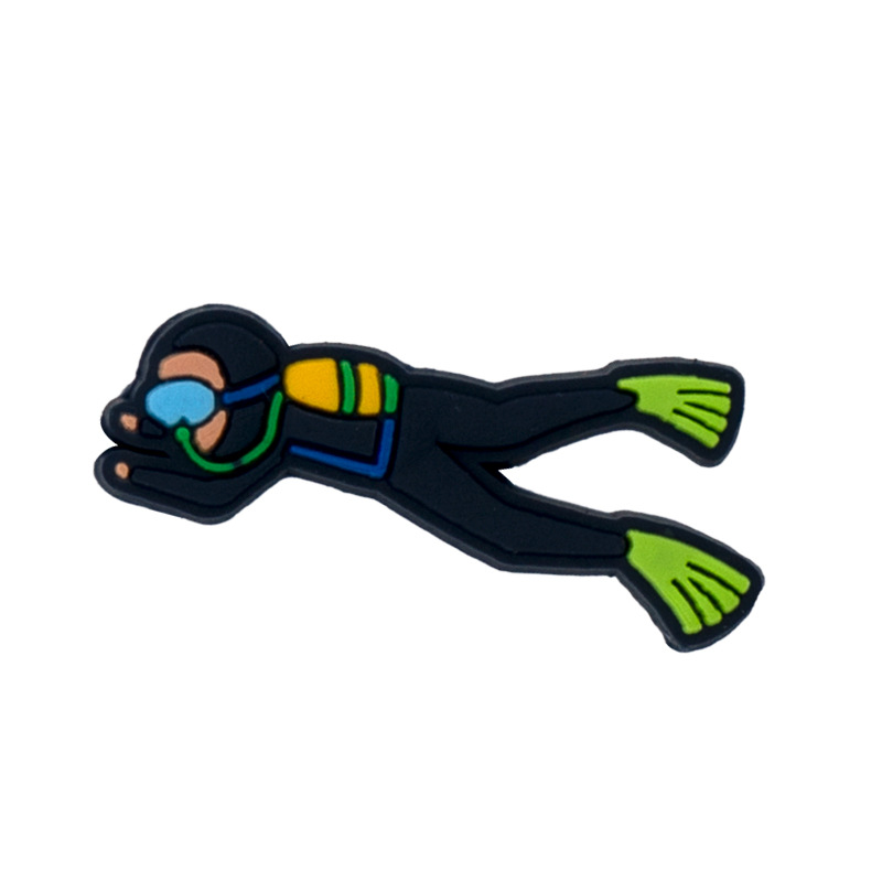 国境を越えたアニメオーストラリアの靴の花の靴は穴の靴の装飾のボタンの部品を掛けます。