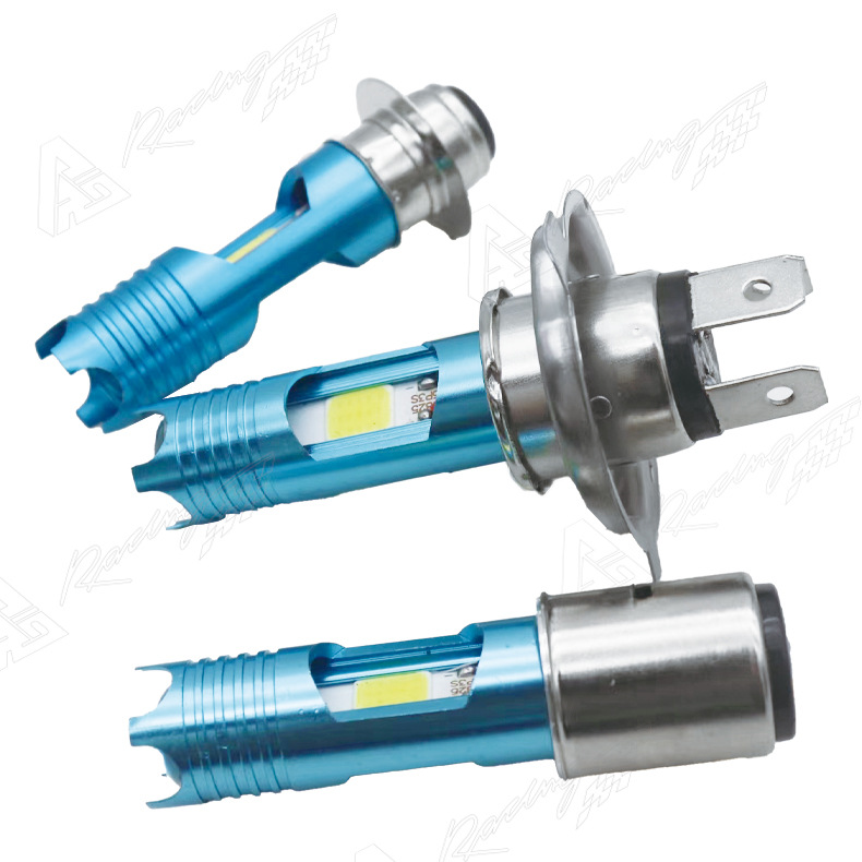 Motorcycle LED Headlight BA20D Electric Car Light LED-H6M Super Bright Front Fog Light H4 BA20D P15D