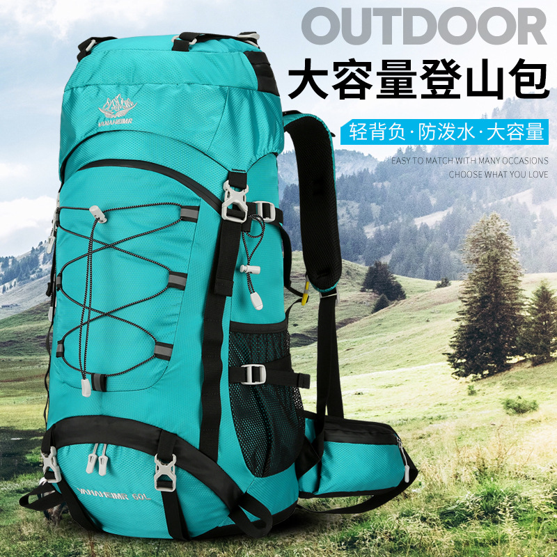 capacious nylon waterproof universal backpack outside climbing for…