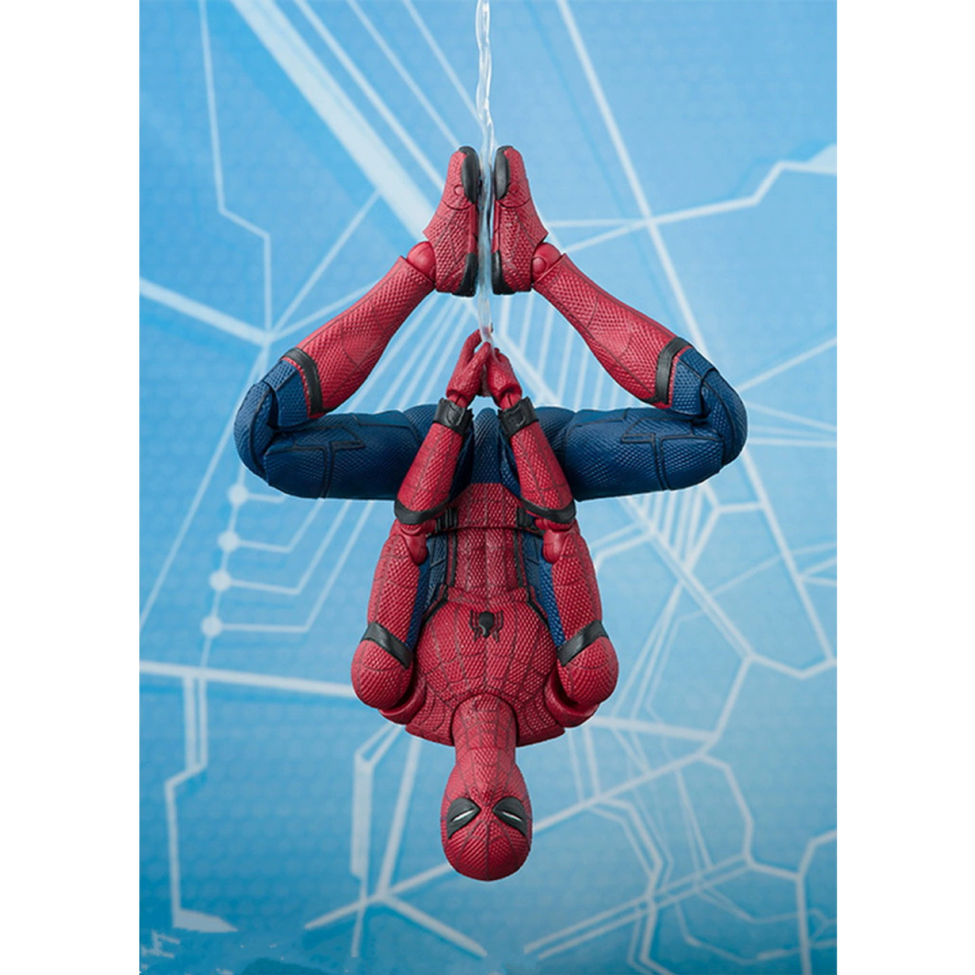 Рюкзак, подвижный минифигурка, игрушка SHF, Человек-паук, Marvel