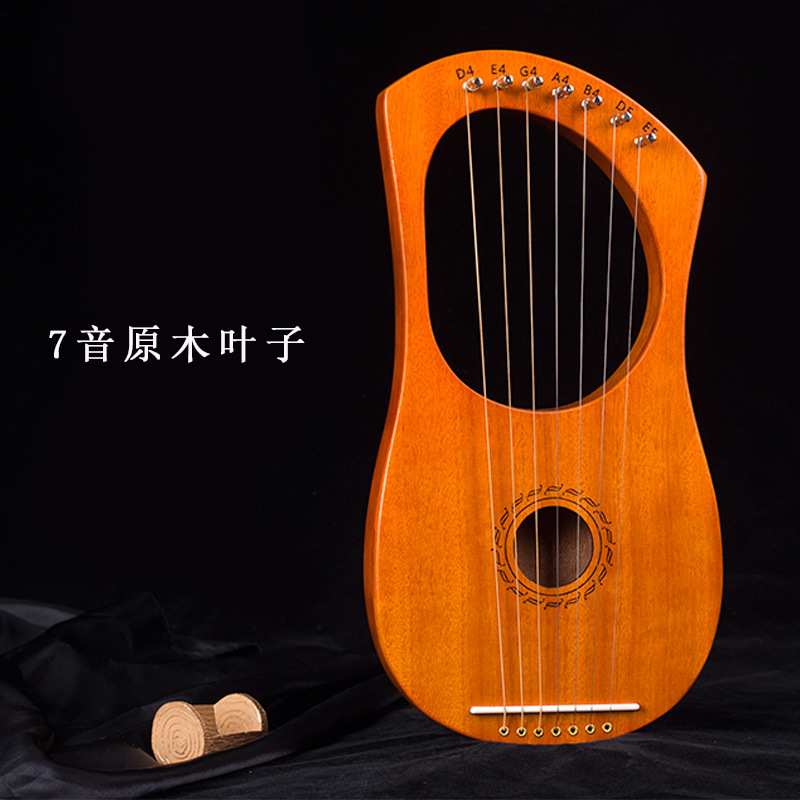De una sola placa de 19 cuerdas lyre piano Lira en stock