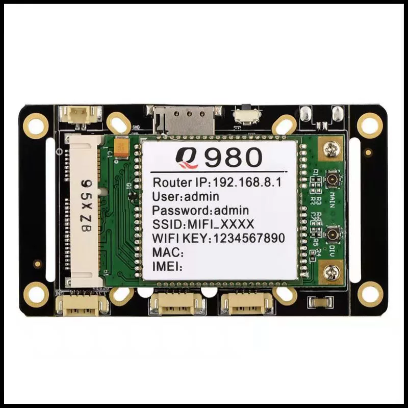 Qualcomm Industrial 4G module Full Netcom Wireless Router WIFI Module Remote Transmission Modeling Plate