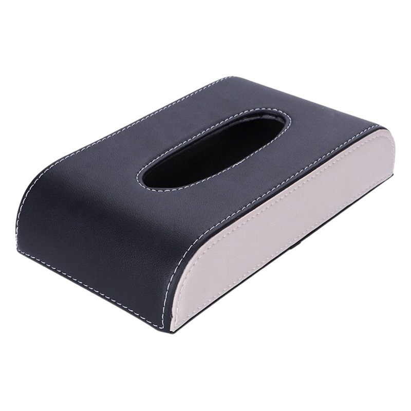 Caja de pañuelos de coche caja de apoyabrazos de coche creativo caja de papel de servilleta colgante suministros de coche multifuncionales