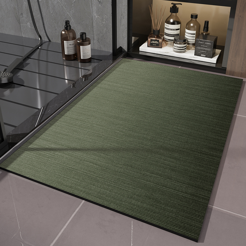 Diatomaceous Earth Bathroom Mat, Instantly Absorbs Water, Non-Slip, Thickened, Bathroom Entrance Mat, 2025 Year of the Horse Diatomaceous Earth Mat