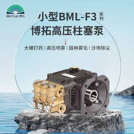 供应BML-F3型高压柱塞泵洗车泵加湿造雾泵雾炮机专用泵消毒喷雾泵