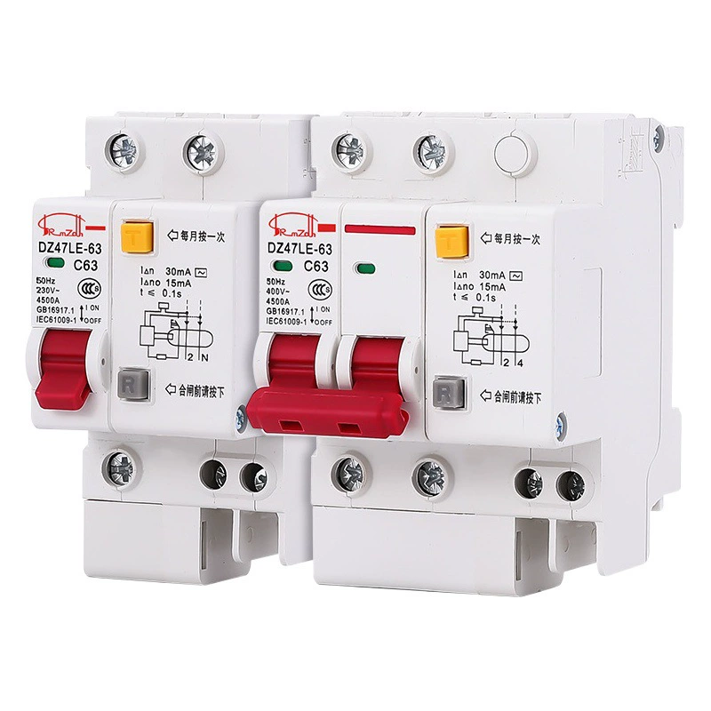DZ47LE-63 1P + N 2P 3P 3P + N 4P небольшой протектор утечки 20A 25A32A 40A 63A