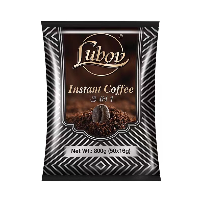 Malaysia imported brewed Kabasi three-in-one coffee instant coffee 800g hotel office coffee