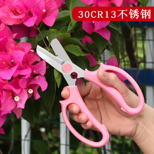 Lin Taizuo scissors, powerful gardening and floristry thin fruit pruning scissors, garden tools, garden greening scissors