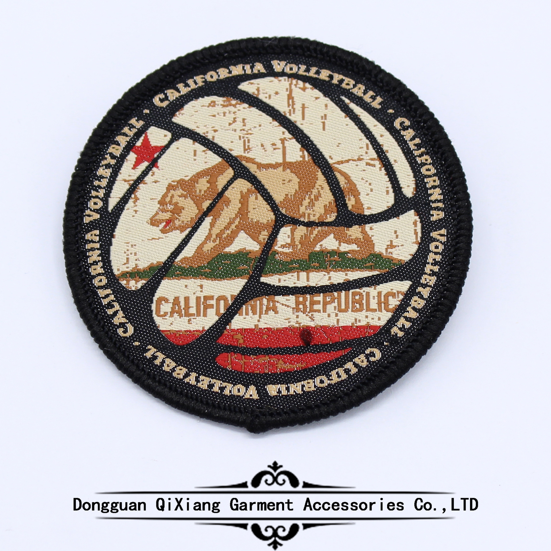 复杂织唛臂章肩章背胶 胸章纸朴国旗魔术贴印刷绣花章 来图设计